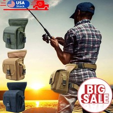 Military Tactical Motorcycle Drop Leg Bag Pack Waterproof Pouches Waist Belt Men