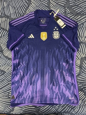 2022 - 2023 Adidas ARGENTINA Purple AWAY Jersey Shirt - GC4402