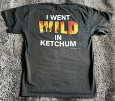 Castle Rock Fire Sawtooth Ntl Forest Idaho Men’s Size L T Shirt Ketchum Fire