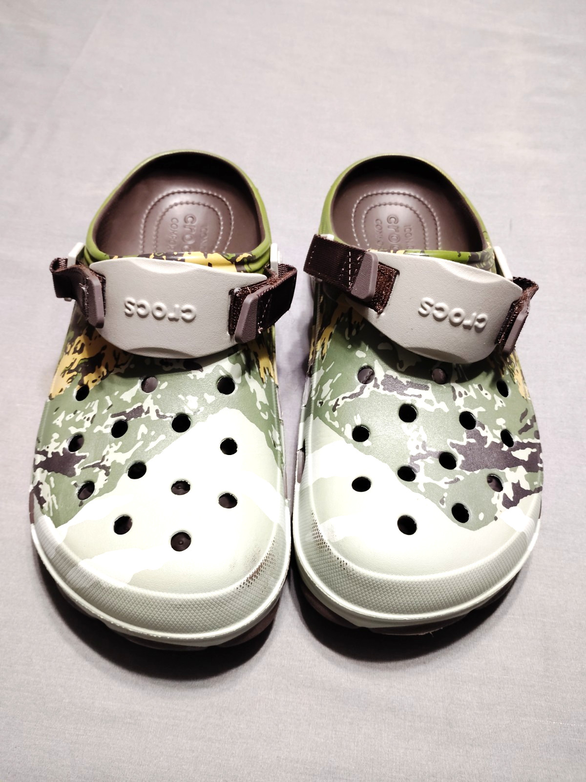 Crocs All Terrain CAMO UNISEX Clogs M 12/WM 13.5 Adjustable Heel Strap Comfort image 2
