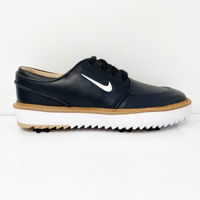 Nike Mens Janoski G Tour BV8070-001 Black Lace Up Golf Cleats Shoes Size 7.5