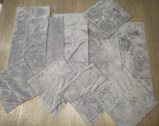 10 SUPER SOFT CLEAN BABY BOY OR GIRL SOLID GRAY BURP CLOTHS SUPER CONDITION