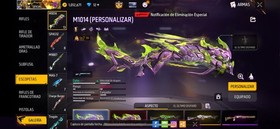 Cuenta De Free Fire REGION EU