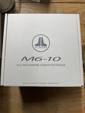 JL Audio M6-10IB-S-GmTi-i-4 Marine Subwoofer RGB LED 250W 10" Sport Grille Gray