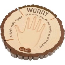 The Irish Fairy Door Company The Worry Plaque Light Up Therapy Decor