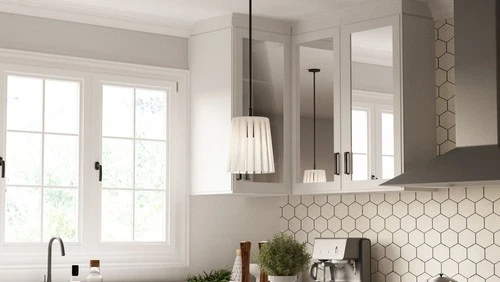 Quoizel RAY1510 Gray 10"W Mini Pendant - Black - Picture 2 of 8