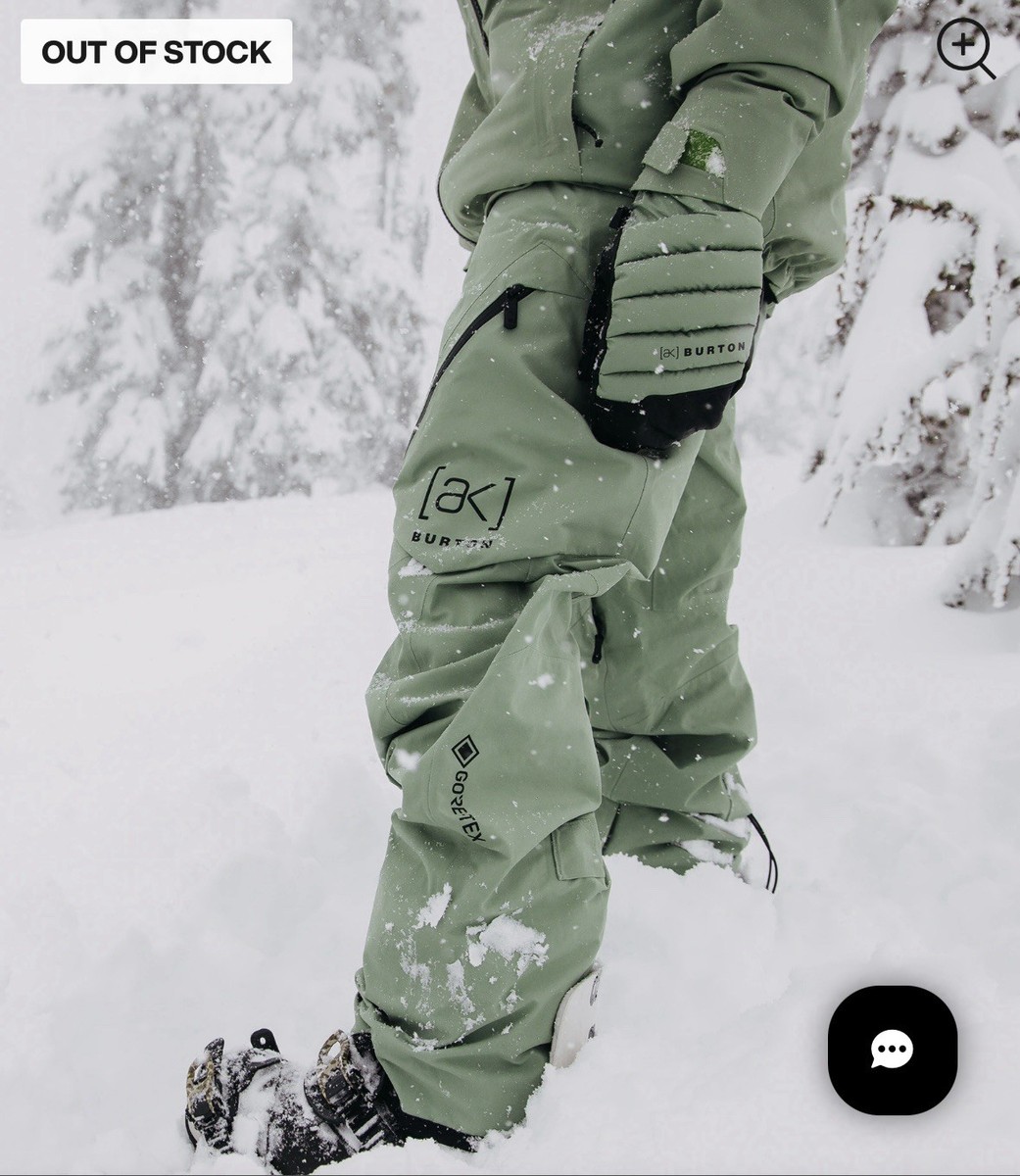 Burton AK Cyclic Gore-Tex 2L Snowboard Pants Men's Green X