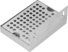 Beer Drip Tray Stainless Steel Wall Mounted Grill Included Manual Empty Wine
