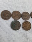 Indian Head Cent / Penny -Lot of 8 coins High Grade- mixed years As Found