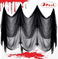 Gruseliger Stoff 150X300 Cm 2 StüCk KäSetuch FüR Halloween Deko