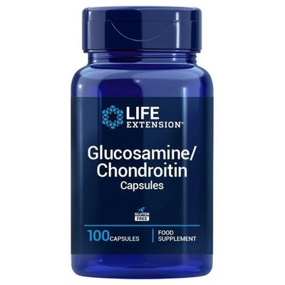 LIFE Extension Glucosamin/Chondroitin Kapseln Gelenke Joint Support 100 Kapseln