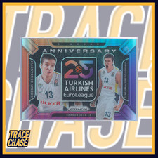 2024-25 Panini Prizm Euroleague Bogdan Bogdanovic 25th Anniversary Diamond (A)