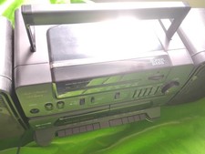 Fisher Studio Standard PH-W3000 AM FM Cassette Boombox w inputs Working