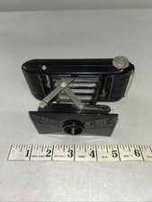 1930s Jiffy Kodak VP Vintage Folding Camera Untested Uses 127 Film