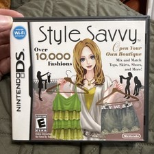 Style Savvy - Nintendo DS - Box Inserts Only NO GAME