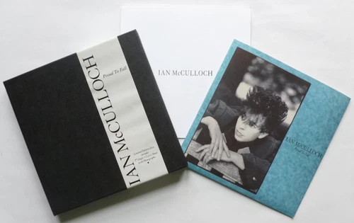 Ian McCulloch Proud To Fall 7" WEA YZ417B EX/EX 1989 picture sleeve boxed with l