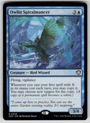 Owlin Spiralmancer #22 Commander: Secrets of Strixhaven