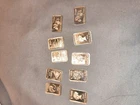 10 x 1g .999 Fine Silver Bars Lot - Total 10g Bullion Various Designs