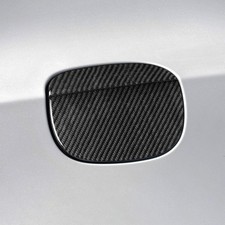 Real Carbon Fiber Side Fuel Tank Gas Cap Cover For Hyundai Genesis Coupe 2013-16