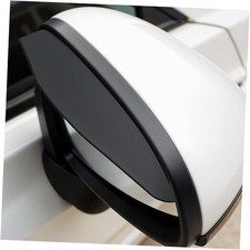 2 PCS Mirror Rain Visor Eyebrow Waterproof PVC Car Side Rear Side Mirror Rain