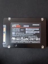 Samsung 870 EVO 250GB 2.5" SATA III Internal SSD V-NAND (MZ-77E250B/AM)