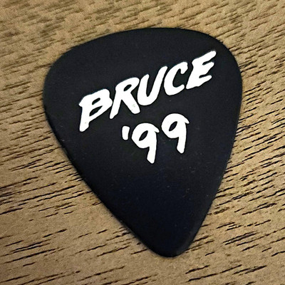 Rare Bruce Springsteen 1999 Tour Guitar Pick - Q104.3 Radio Promo Memorabilia 