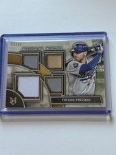 2025 Topps Museum Freddie Freeman Primary Pieces Quad Relic 61/99 Dodgers