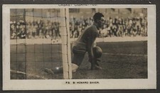 PATTREIOUEX-FAMOUS FOOTBALL 1922 (F1-191)-#009- CHELSEA EVERTON - HOWARD BAKER 