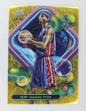 2023-24 Topps Cosmic Chrome #150 Rip Hamilton Detroit Gold interstellar /50