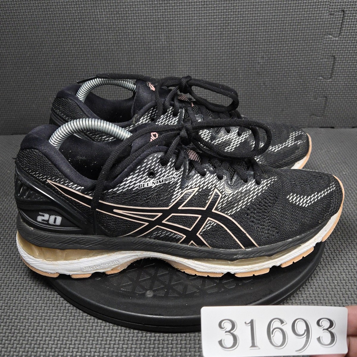 ASICS Gray and Black Athletic Sneakers size 10.5 Asics Gel NYC 2055  main image 2