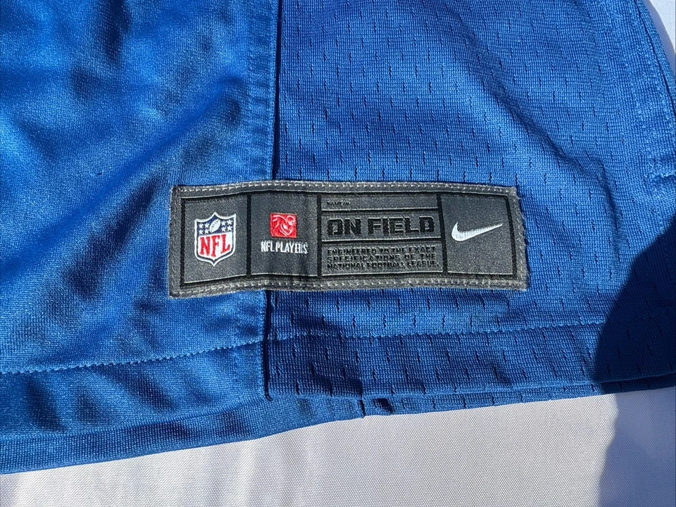 Camiseta Nike On Field Reggie Wayne #87 Indianapolis Colts XXL Azul NFL Foto 3 de 4