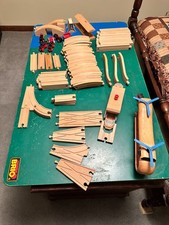 VTG Wooden Brio Train Set including 86 Pieces