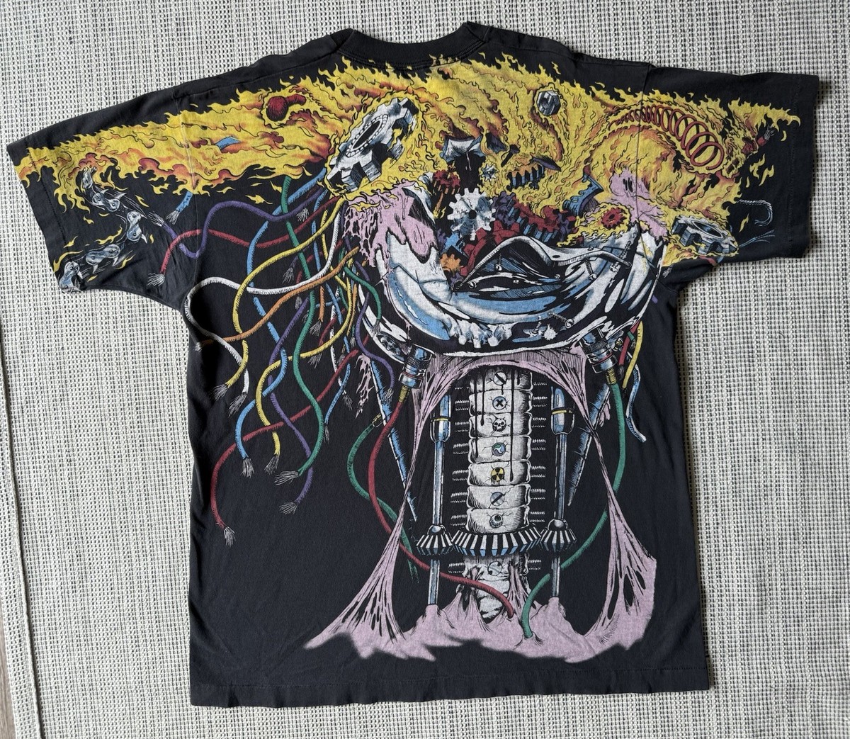 Vtg 90's Liquid Blue Deadpool Wolverine Weapon X Marvel Comic XMEN