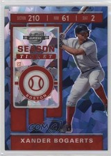 2020 Chronicles Contenders Optic Blue Ice Prizm 23/99 Xander Bogaerts #29 04br