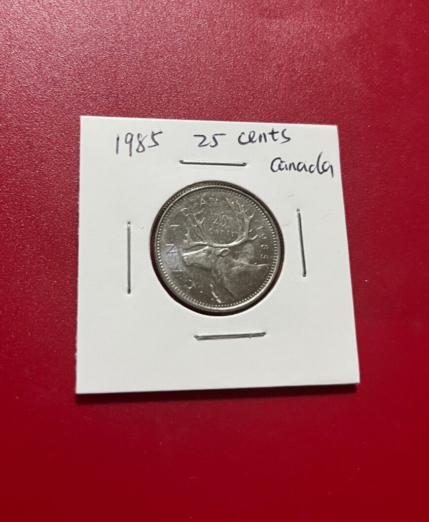 NGC GEM UNC 2002P カナダ ジュビリーバスト クイーンエリザベス Canada 1985 25 Cents Coin - QUEEN Elizabeth II - Nice World Coin