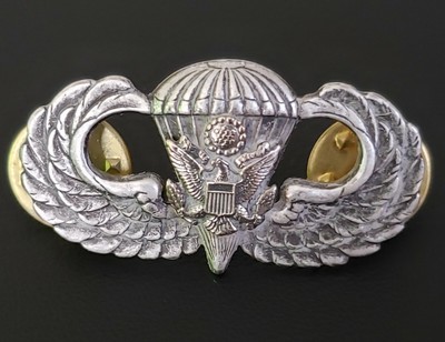 US Army Paratrooper Airborne Wings Military Veteran Pin 16317 HO US Army Paratrooper Airborne Wings Military Veteran Pin 16317 HO