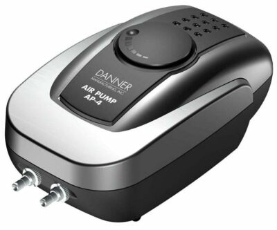 Danner Aqua Supreme Air Pump for Aquariums AP-4(2 outlet)