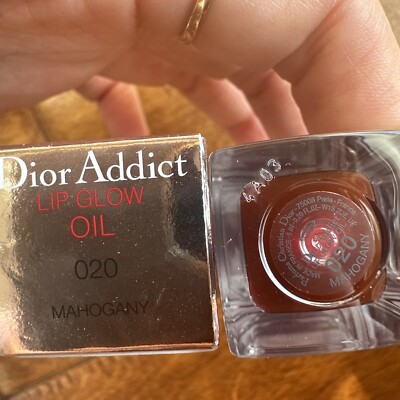 Dior Addict Lip Glow Oil Color Reviver Cherry Oil 020 Mahogany