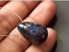 13.5x19mm Blue Sapphire Plain Tear Drop Bead Smooth Sapphire Drops 1Pc Sapphire