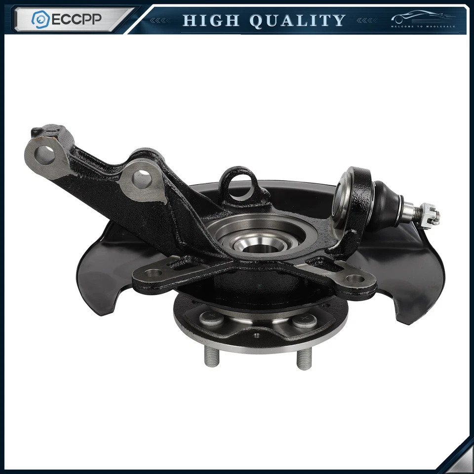 2 piezas nudillos de cojinete de cubo de rueda delantero izquierdo derecho para Honda Civic 1,7 L 2001-2002 Foto 2 de 4