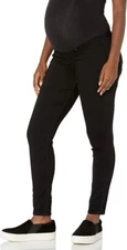 Signature by Levi Strauss Women's Maternity Skinny Jeans, Black, Small