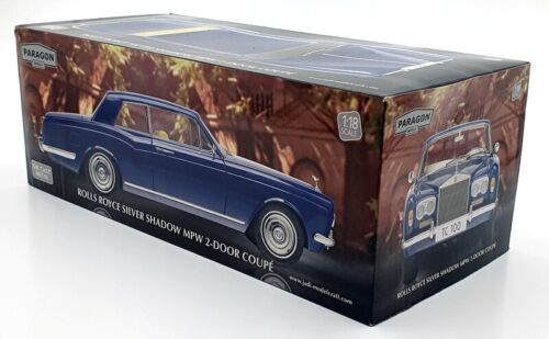 Paragon 1/18 Scale PA-98203L Rolls Royce Silver Shadow 2-Door Coupe Oxford Blue - Picture 10 of 10