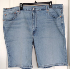 Men's Levi's Strauss Co. 405 Denim Shorts Size W44 x L10 Pockets zip 39864-0058