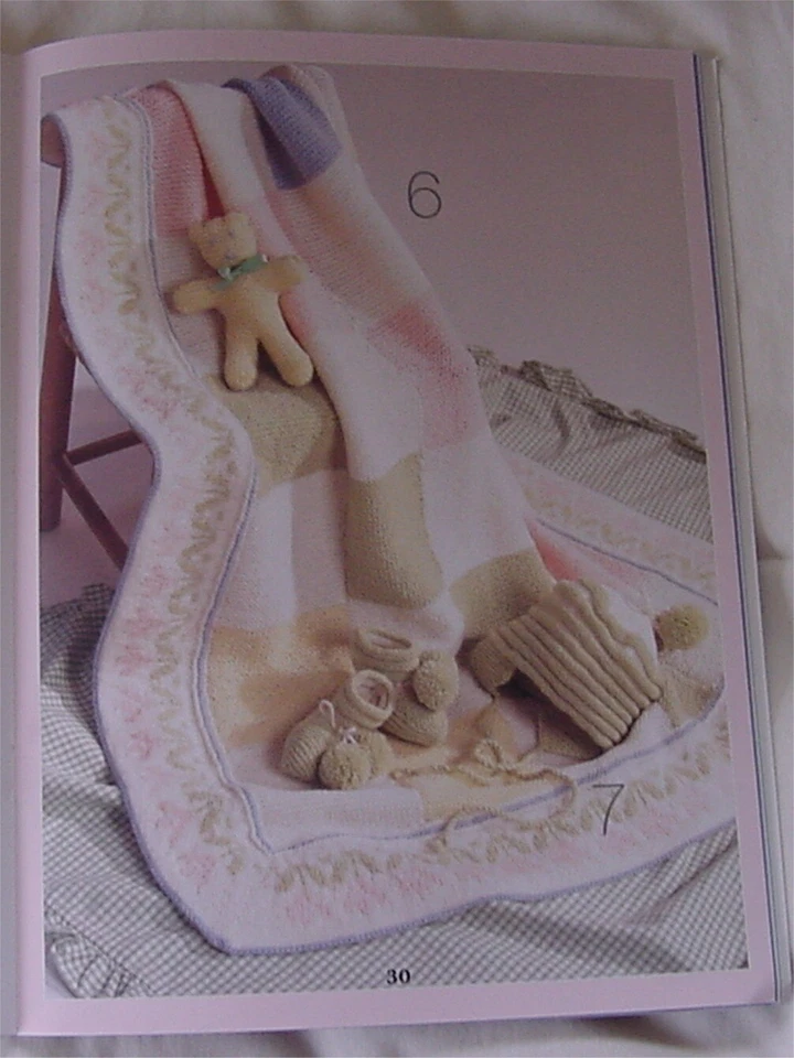 Beautiful Baby Designs KNIT Leisure Arts #3325 Knitting Patterns - Image 2 of 4