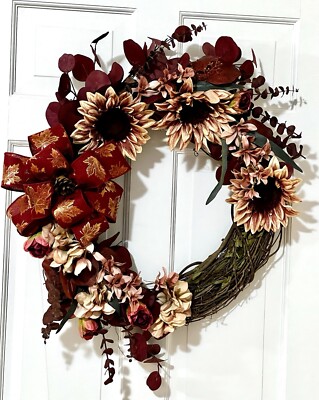 Fall Wreath-24 X 24 