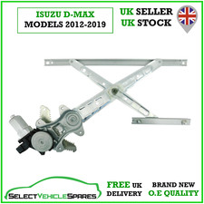 NEW ISUZU D-MAX DRIVERS FRONT WINDOW REGULATOR & MOTOR 2012-2019 (RHD / 6-PIN)
