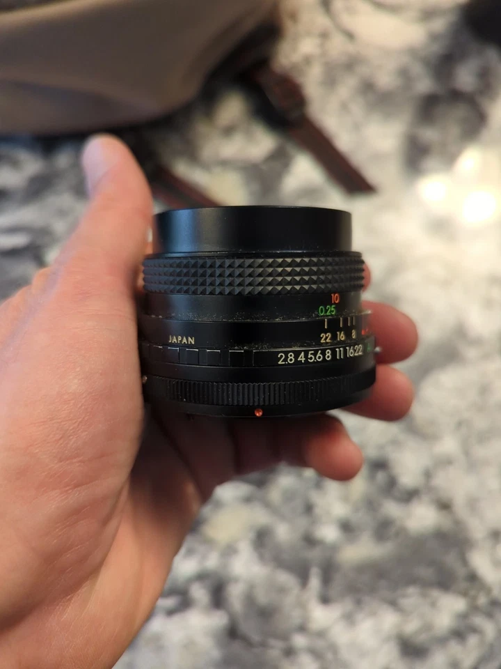 Objetivo de cámara Promaster MC Auto 28 mm F2.8 Japón Foto 3 de 4