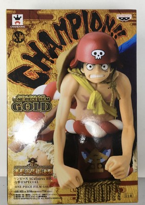 One Piece Film Gold Luffy Figure Loot Crate Anime Exclusive One Piece Champion