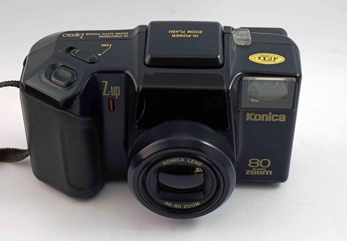 Konica Z-UP 80 SUPER ZOOM フィルムカメラ How to use the Konica Super Zoom Z-Up 80 RC Camera - YouTube