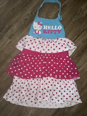 Hello Kitty Halter Top Dress 6X